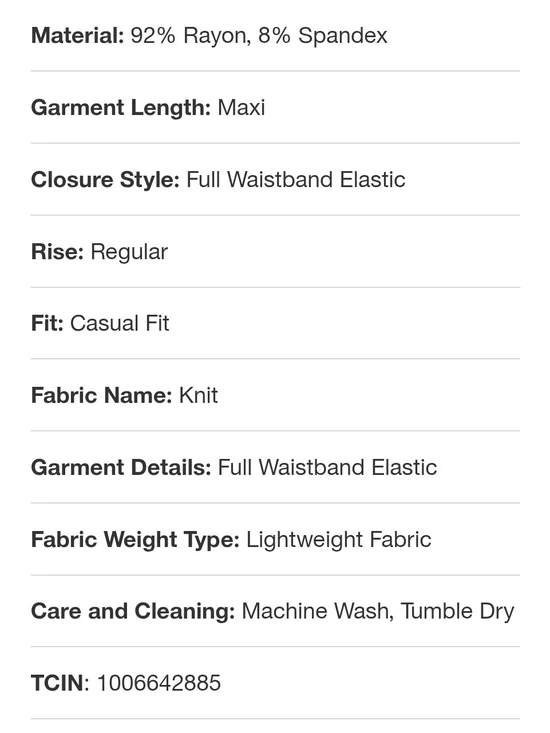 a new day Black Side-Slit Maxi Skirt with Gathering Size S - Picture 3 of 3